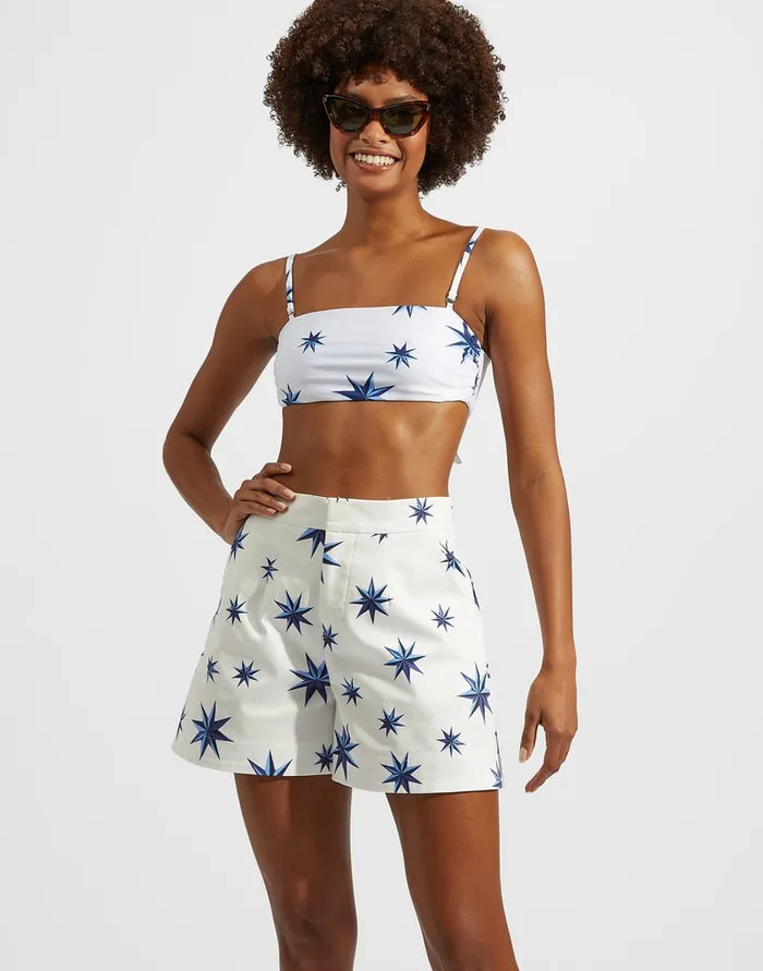 La Doublej 3Way Bandeau Top Lakshmi In Lycra Women Swimwear