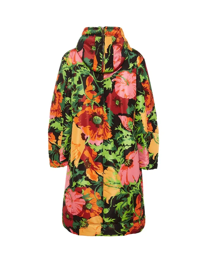 La Doublej After Party Parka Wonderland Black In Faille Women Outerwear