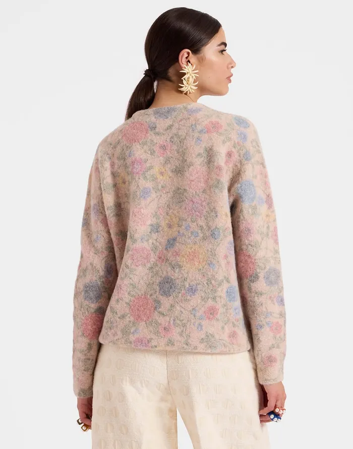 La Doublej AllIn Sweater Ivory In Woolmix Women Knitwear