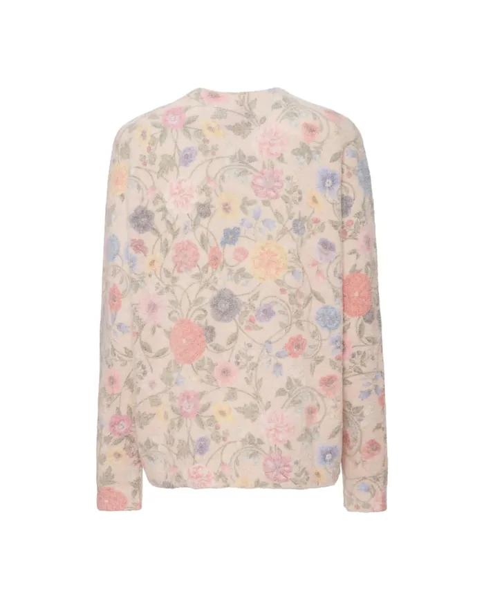 La Doublej AllIn Sweater Ivory In Woolmix Women Knitwear
