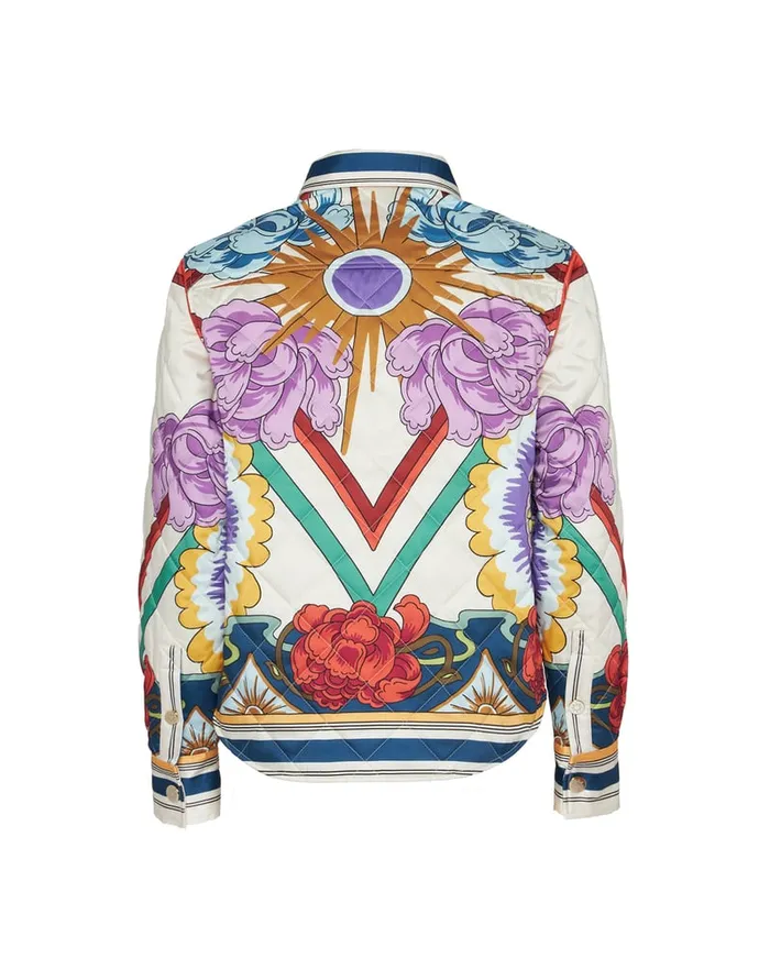La Doublej Edie Jacket Taormina Place Ivory In Twill Women Outerwear