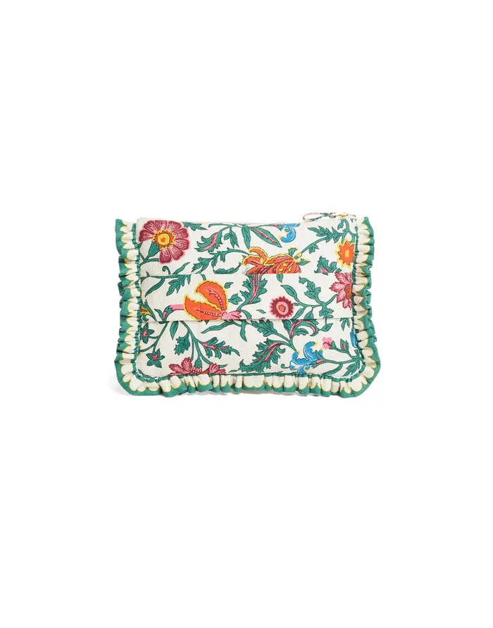 La Doublej Hand Pochette Dragonflower Mini Multicolor In Shot Cotton Women Bags and Pochettes