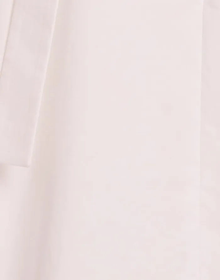 La Doublej Share Your Screen Shirt Solid White In Cotton Poplin Women Shirts and Tops