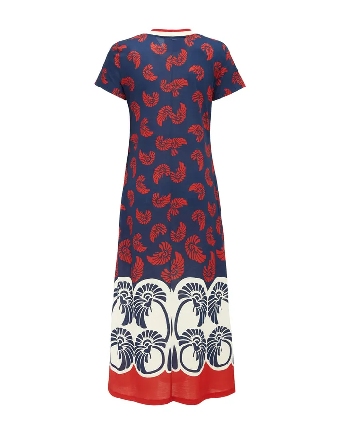 La Doublej Sporty Swing Dress Palmetto Place In Cotton Jersey Women Dresses