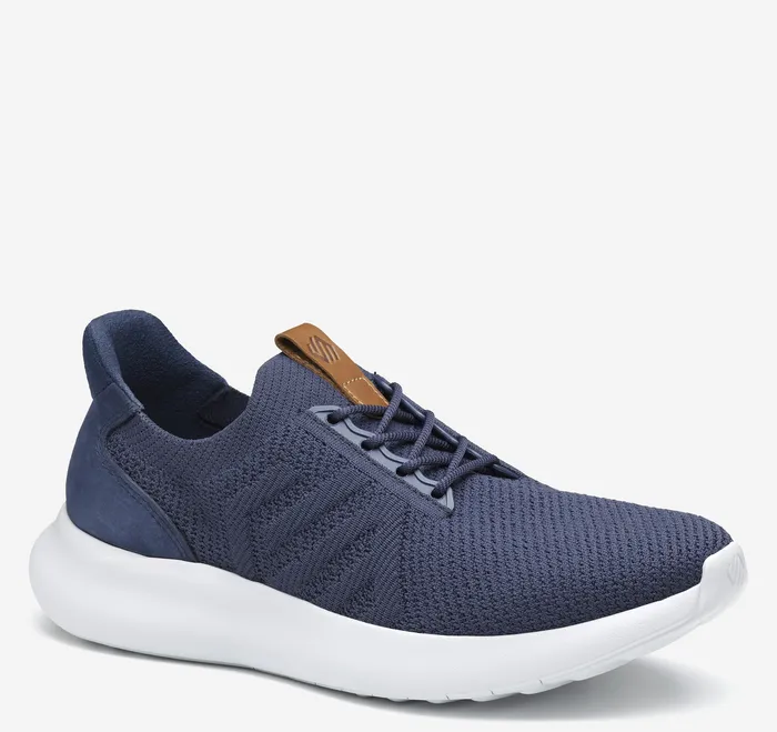 LaceUps Amherst 20 Icon Knit Navy Knit Johnston and Murphy Men