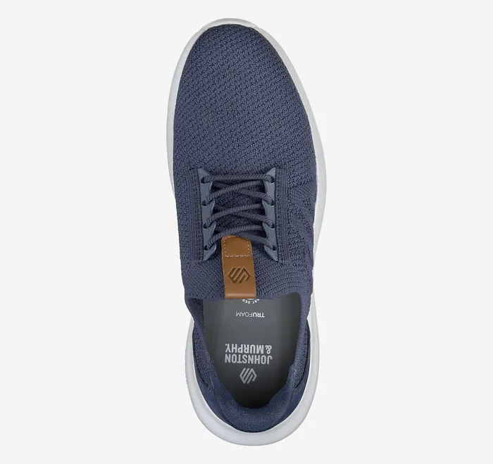 LaceUps Amherst 20 Icon Knit Navy Knit Johnston and Murphy Men