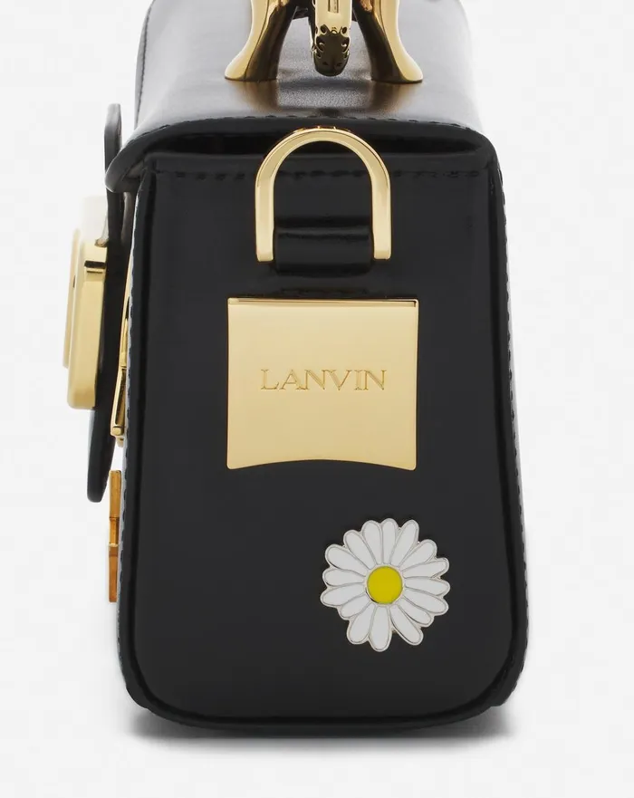 Lanvin X Future Pencil Cat Nano Leather Bag With Pins Blackmulticolour Women Lanvin Pencil Lanvin X Future Pencil Cat Nano Leather Bag With Pins Blackmulticolour Women Lanvin Pencil