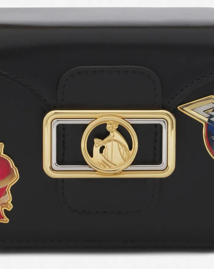 Lanvin X Future Pencil Cat Nano Leather Bag With Pins Blackmulticolour Women Lanvin Pencil Lanvin X Future Pencil Cat Nano Leather Bag With Pins Blackmulticolour Women Lanvin Pencil