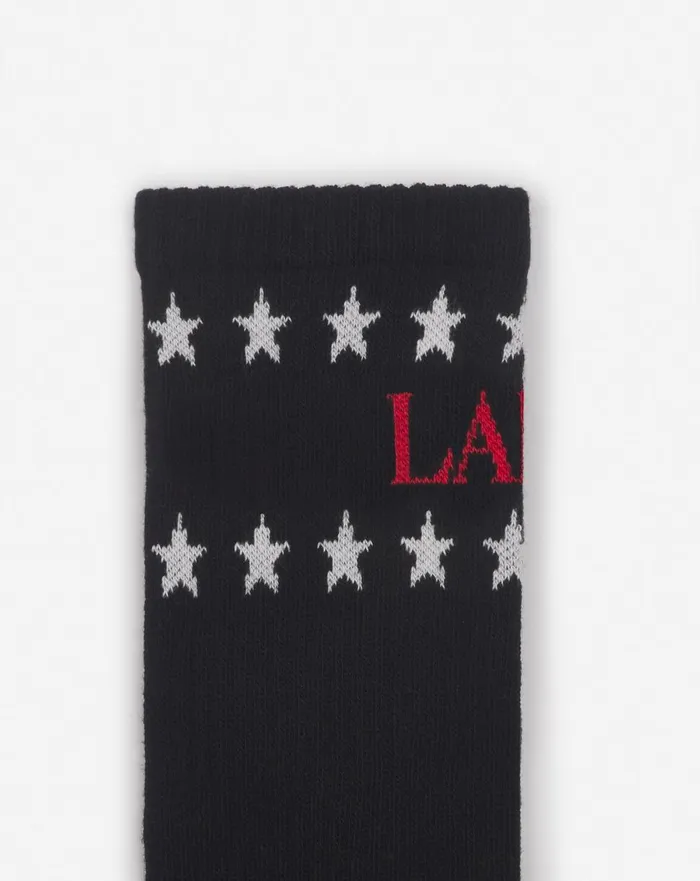 Lanvin X Future Stars Cotton Socks Blackred Men Lanvin Hats Lanvin X Future Stars Cotton Socks Blackred Men Lanvin Hats