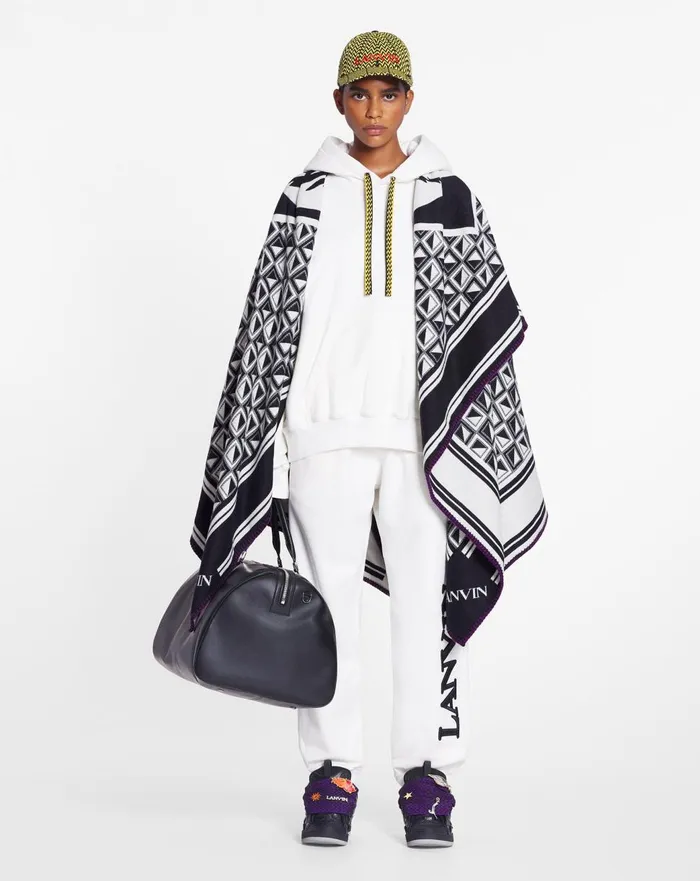 Lanvin X Future Unisex Logo Jogging Pants White Mustang Women Lanvin Pants Lanvin X Future Unisex Logo Jogging Pants White Mustang Women Lanvin Pants