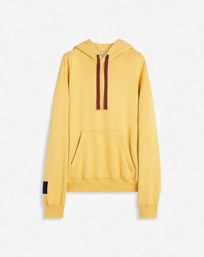 Lanvin X Future Unisex Oversized Curb Laces Corn Men Lanvin Knitwear and Sweatshirts