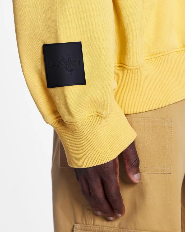 Lanvin X Future Unisex Oversized Curb Laces Corn Men Lanvin Knitwear and Sweatshirts Lanvin X Future Unisex Oversized Curb Laces Corn Men Lanvin Knitwear and Sweatshirts