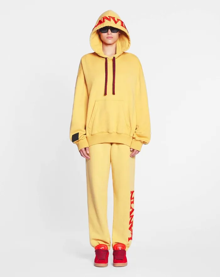 Lanvin X Future Unisex Oversized Curb Laces Corn Men Lanvin Knitwear and Sweatshirts Lanvin X Future Unisex Oversized Curb Laces Corn Men Lanvin Knitwear and Sweatshirts