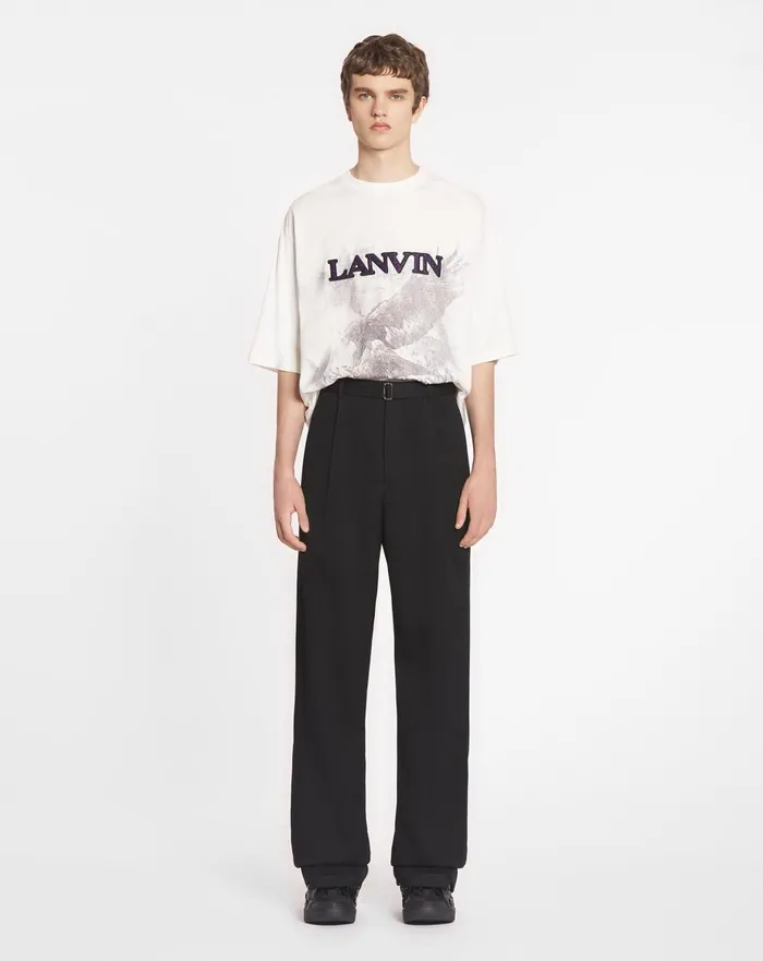 Lanvin X Future Unisex Wideleg Pants Black Men Lanvin Coats and Jackets Lanvin X Future Unisex Wideleg Pants Black Men Lanvin Coats and Jackets