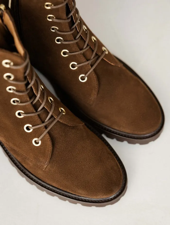 Lara Rockies Brown Women Bobbies Ankle Boots Lara Rockies Brown Women Bobbies Ankle Boots