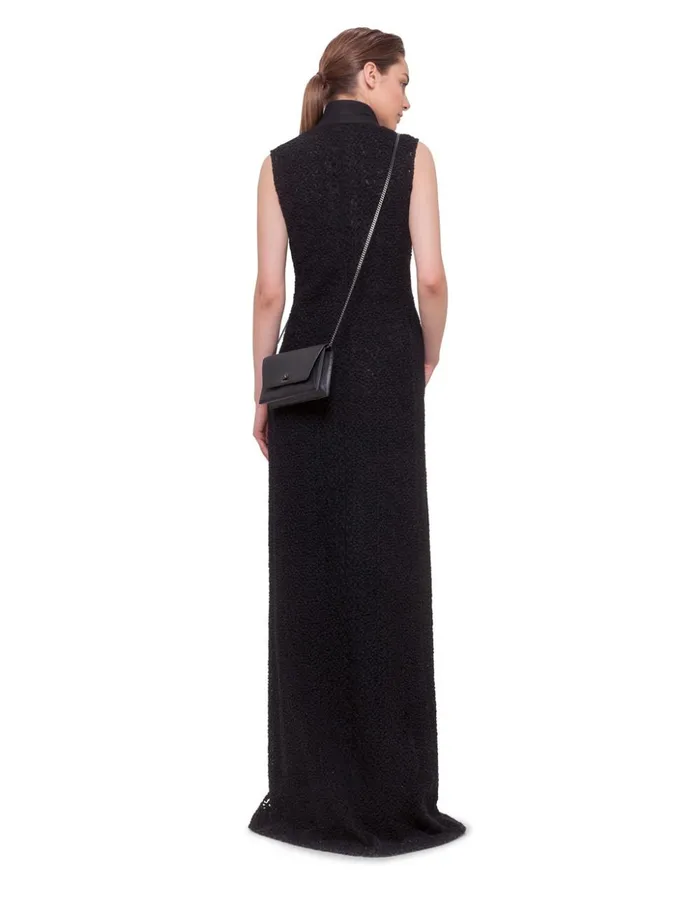 Leather Crossbody Envelope Clutch Black Women Akris Mini Bags