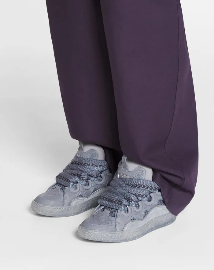 Leather Curb Sneakers Light Grey Women Lanvin Sneakers Leather Curb Sneakers Light Grey Women Lanvin Sneakers