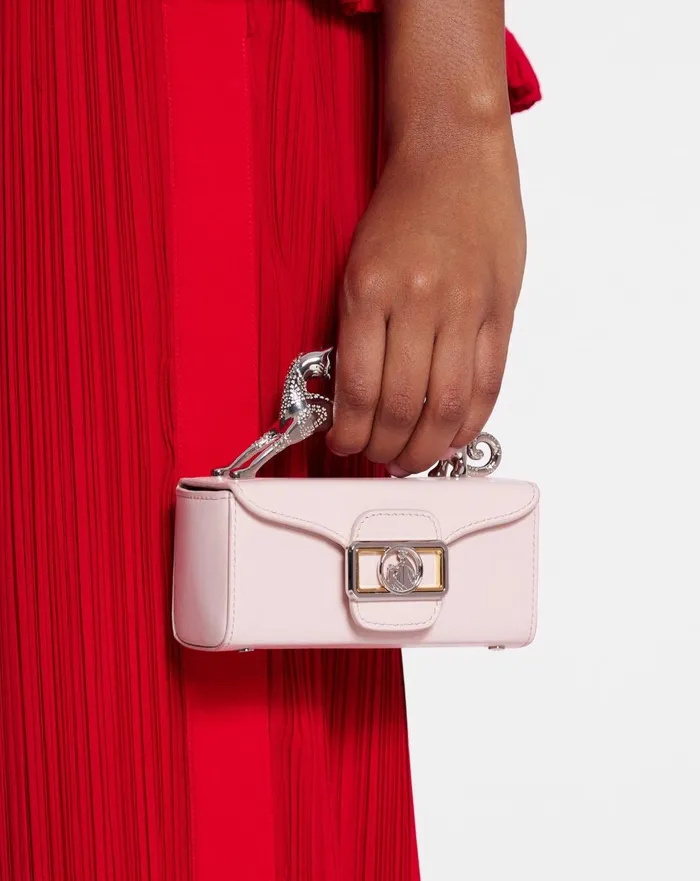 Leather Micro Pencil Cat Bag Ros Women Lanvin Wallets and Small Leather Goods Leather Micro Pencil Cat Bag Ros Women Lanvin Wallets and Small Leather Goods