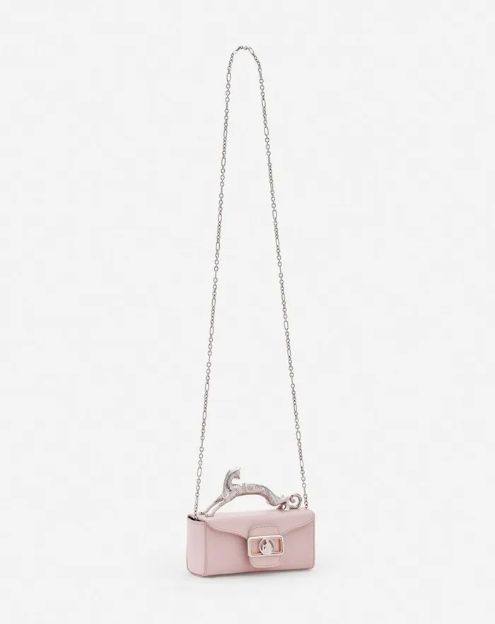 Leather Micro Pencil Cat Bag Ros Women Lanvin Wallets and Small Leather Goods Leather Micro Pencil Cat Bag Ros Women Lanvin Wallets and Small Leather Goods