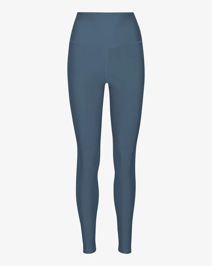 Leggings Women Colorfulstandard Active HighRise Legging 8211 Petrol Blue