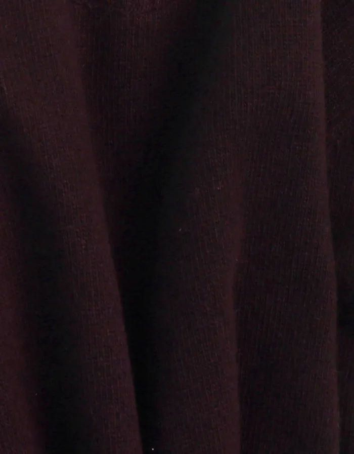 Light Merino Wool Crew 8211 Oxblood Red Men Knit Sweaters Colorfulstandard