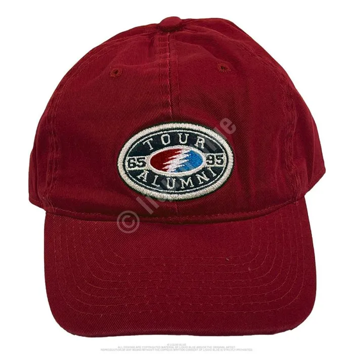 Liquid Blue Hats Accessories Tour Alumni Bolt Red Hat