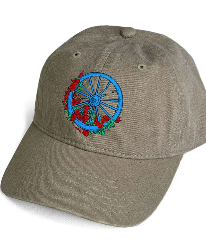 Liquid Blue Hats Accessories Wheel And Roses Hat
