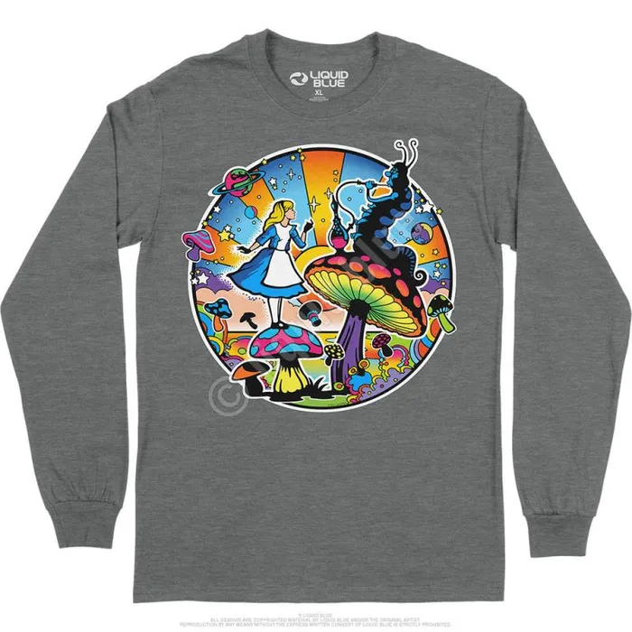 Liquid Blue Long Sleeve Men Alice Mod Long Sleeve TShirt