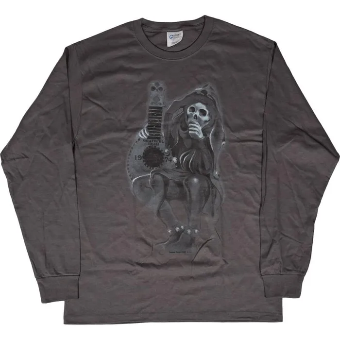 Liquid Blue Long Sleeve Men GD Jester Grey Long Sleeve TShirt