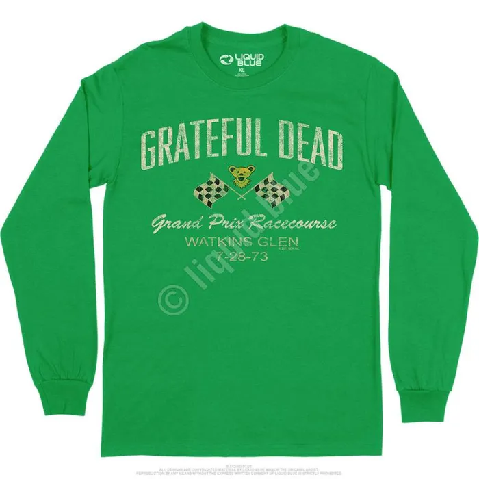 Liquid Blue Long Sleeve Men Grand Prix Long Sleeve TShirt