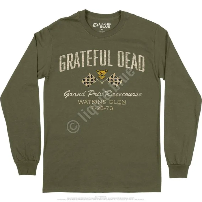 Liquid Blue Long Sleeve Men Grand Prix Long Sleeve TShirt