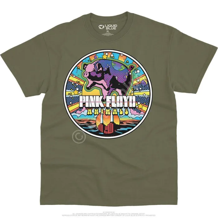 Liquid Blue TShirt Men Animals Mod TShirt