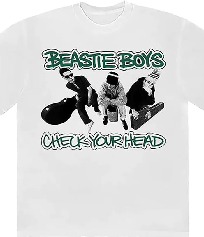 Liquid Blue TShirt Men Beastie Boys Bumble Bee White TShirt