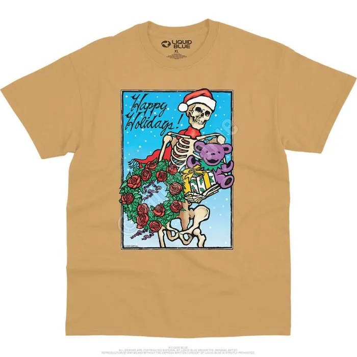 Liquid Blue TShirt Men Bertha Claus TShirt