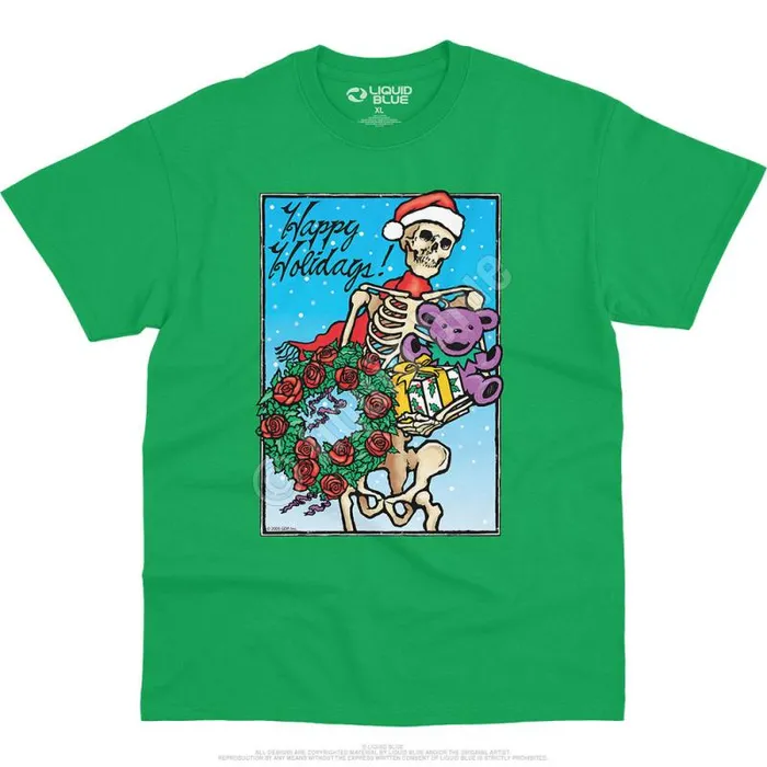 Liquid Blue TShirt Men Bertha Claus TShirt