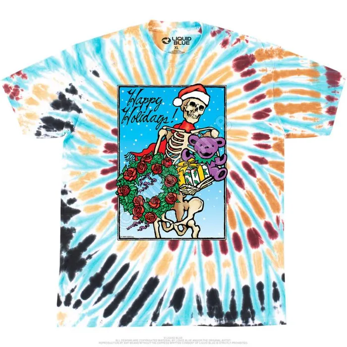 Liquid Blue TShirt Men Bertha Claus TShirt