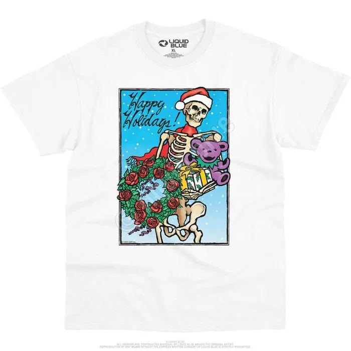 Liquid Blue TShirt Men Bertha Claus TShirt