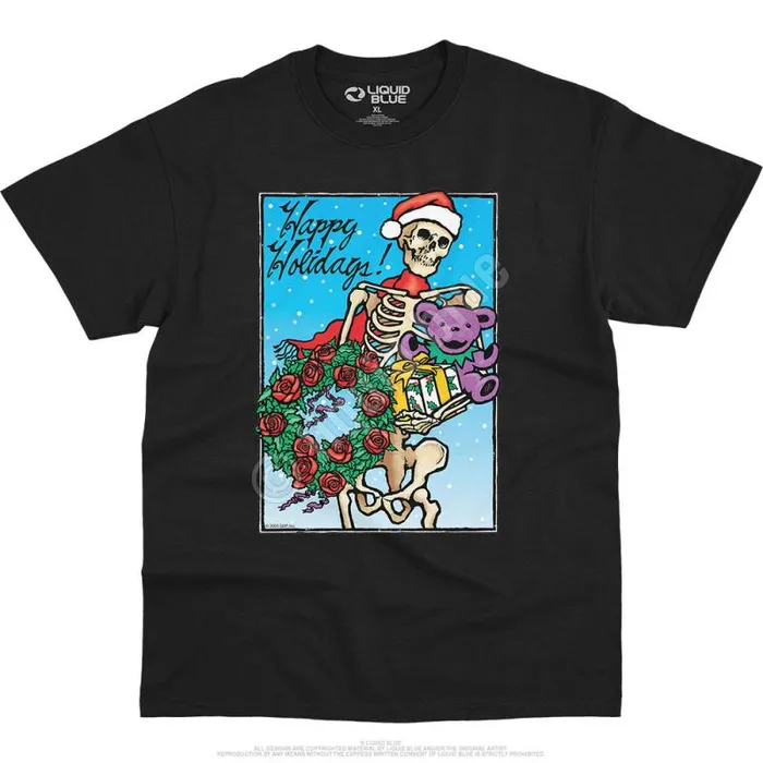 Liquid Blue TShirt Men Bertha Claus TShirt