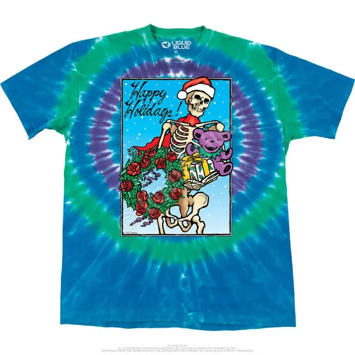 Liquid Blue TShirt Men Bertha Claus TShirt