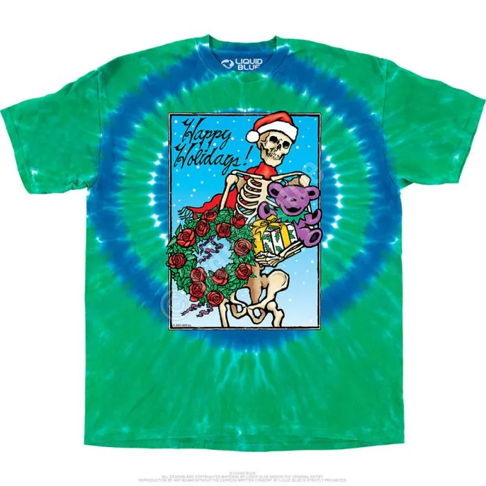 Liquid Blue TShirt Men Bertha Claus TShirt