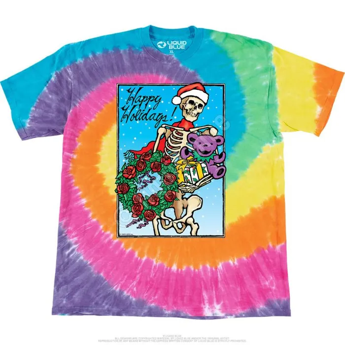 Liquid Blue TShirt Men Bertha Claus TShirt