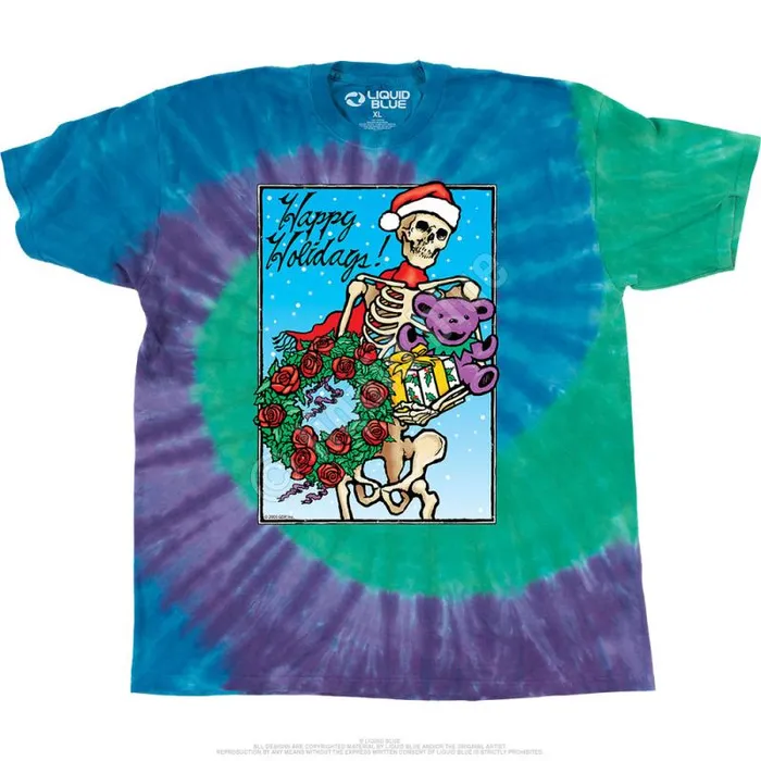 Liquid Blue TShirt Men Bertha Claus TShirt