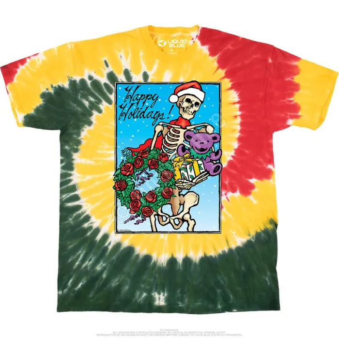 Liquid Blue TShirt Men Bertha Claus TShirt