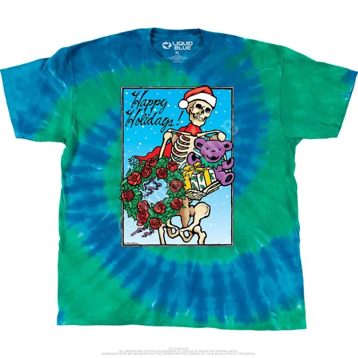 Liquid Blue TShirt Men Bertha Claus TShirt