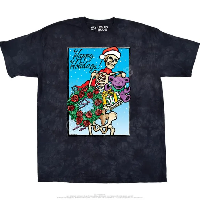 Liquid Blue TShirt Men Bertha Claus TShirt