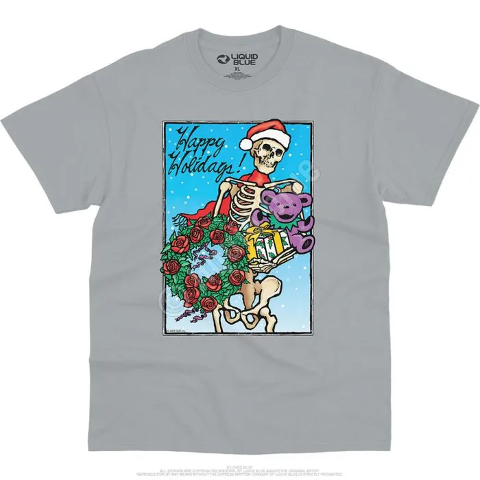 Liquid Blue TShirt Men Bertha Claus TShirt