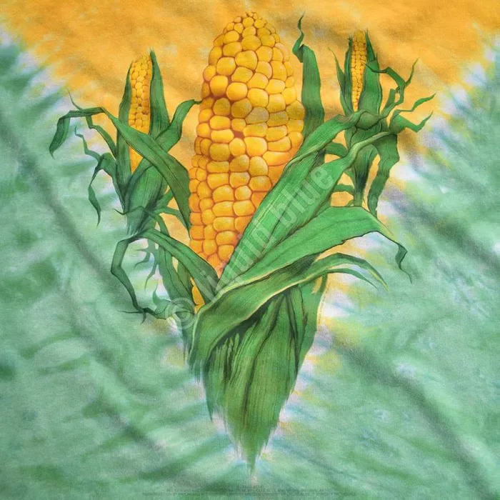 Liquid Blue TShirt Men Corn TieDye TShirt