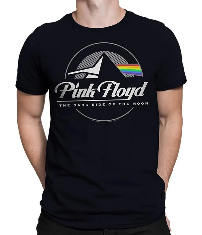 Liquid Blue TShirt Men Dark Side Graphic Black TShirt