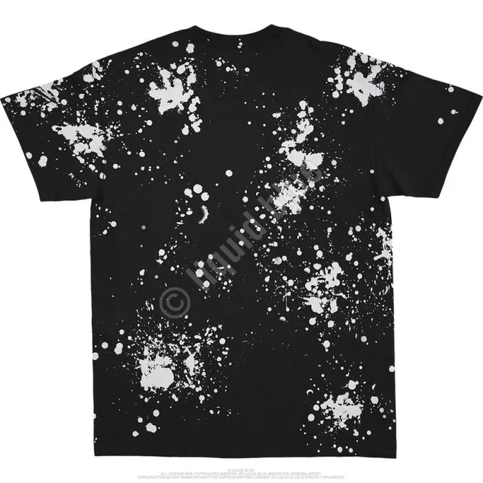 Liquid Blue TShirt Men Destroyer Havok Black TShirt