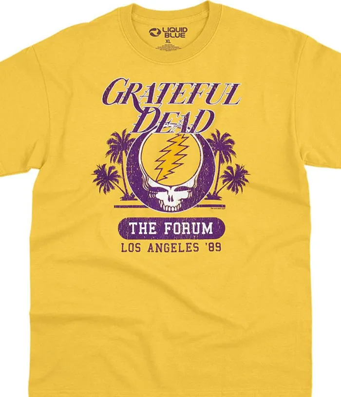 Liquid Blue TShirt Men GD Forum Gold TShirt